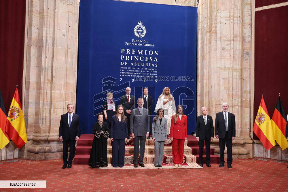 Spanish Royal Family Audience - Oviedo