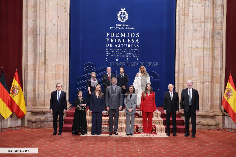 Spanish Royal Family Audience - Oviedo