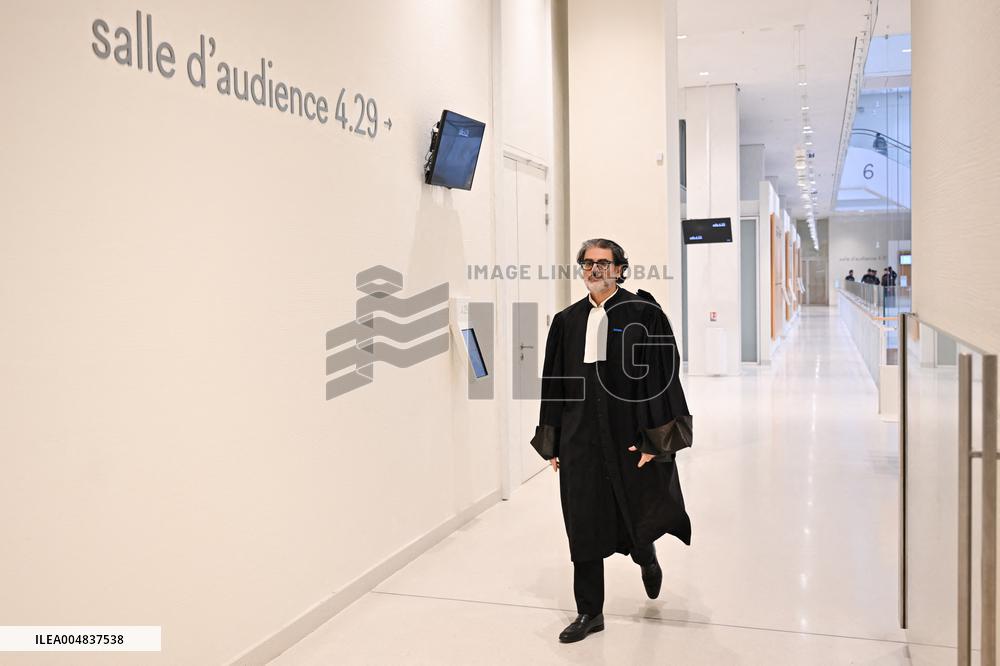 Trial of Cyril Hanouna for insulting Anne Hidalgo - Paris