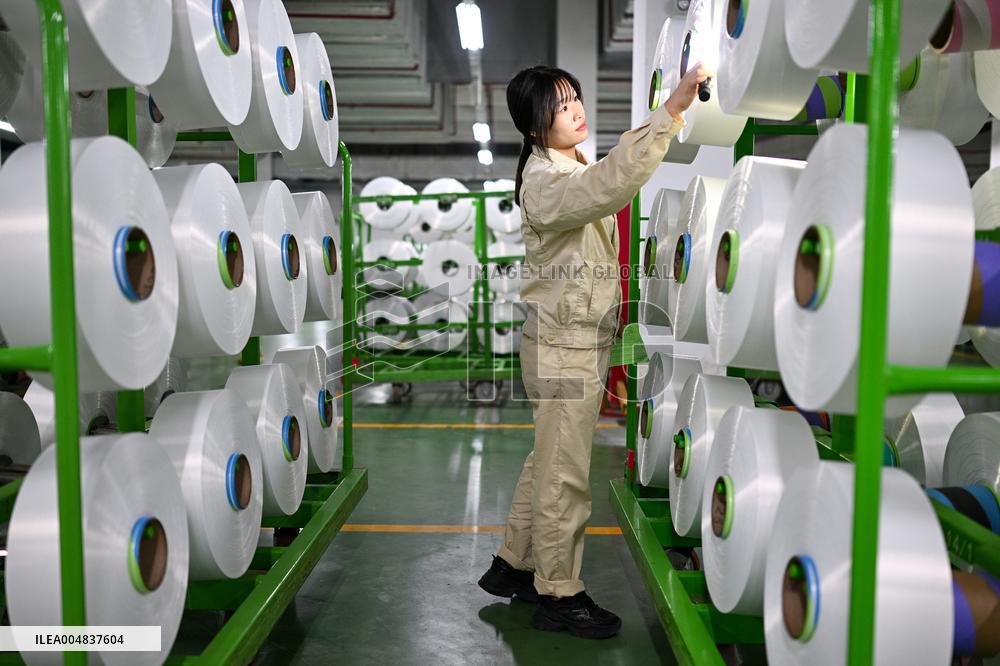 World's Largest Production Base For Recycled Polyester Filament