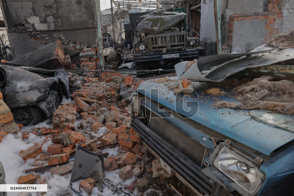 Aftermath Of Russian Attack On Industrial District - Kharkiv