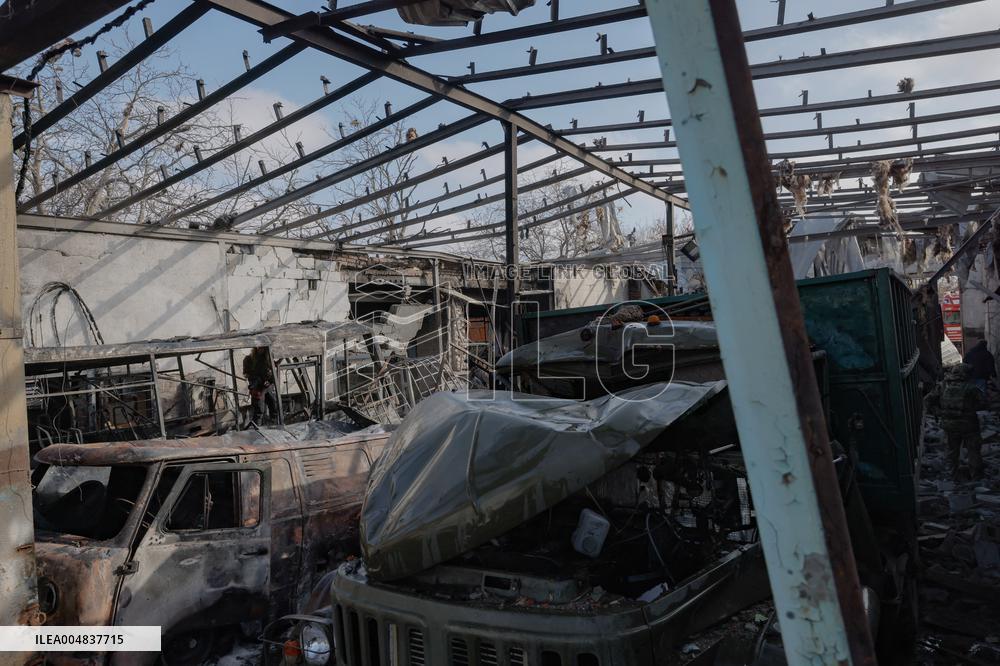 Aftermath Of Russian Attack On Industrial District - Kharkiv