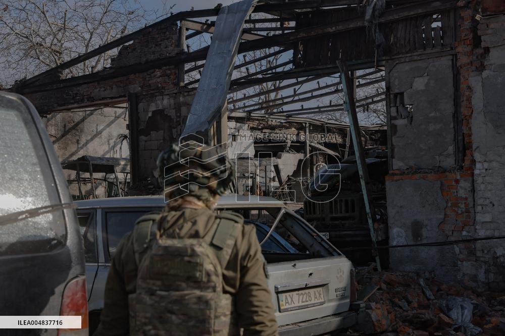 Aftermath Of Russian Attack On Industrial District - Kharkiv