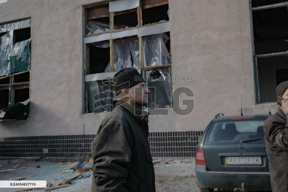 Aftermath Of Russian Attack On Industrial District - Kharkiv
