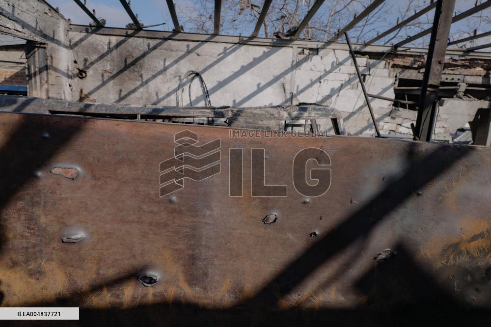 Aftermath Of Russian Attack On Industrial District - Kharkiv