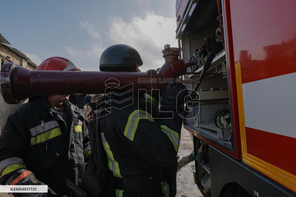 Aftermath Of Russian Attack On Industrial District - Kharkiv