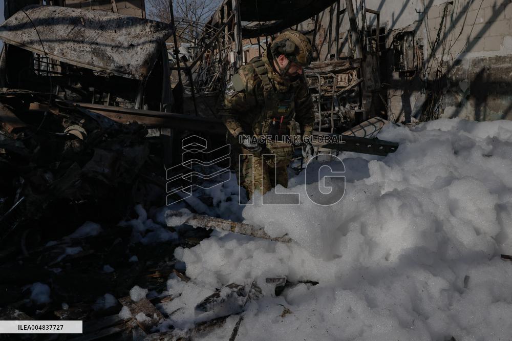 Aftermath Of Russian Attack On Industrial District - Kharkiv