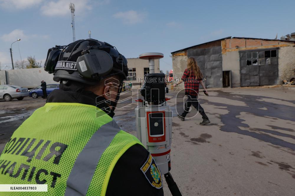 Aftermath Of Russian Attack On Industrial District - Kharkiv