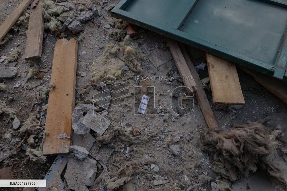 Aftermath Of Russian Attack On Industrial District - Kharkiv