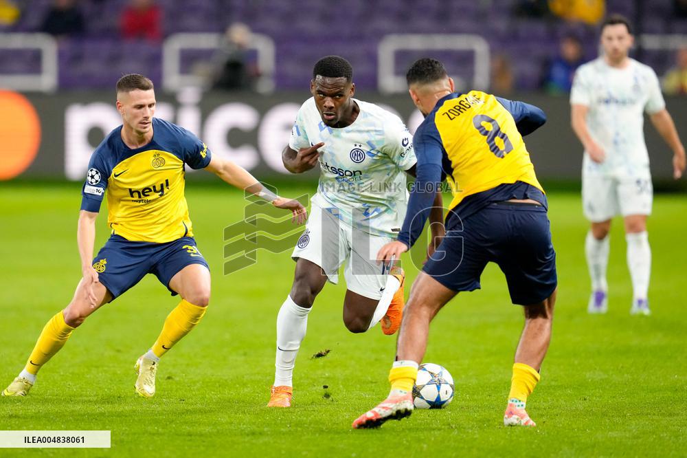 CALCIO - UEFA Champions League - Union SG vs Inter