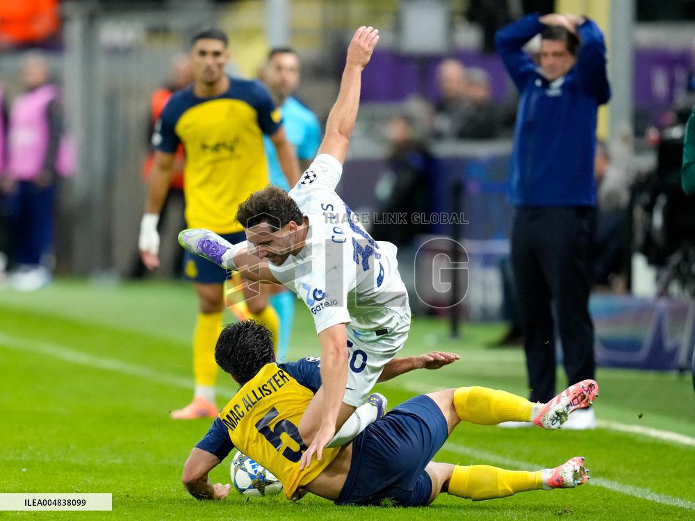 CALCIO - UEFA Champions League - Union SG vs Inter