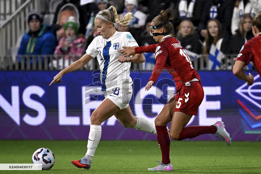 Football - Nations League Finland vs Denmark