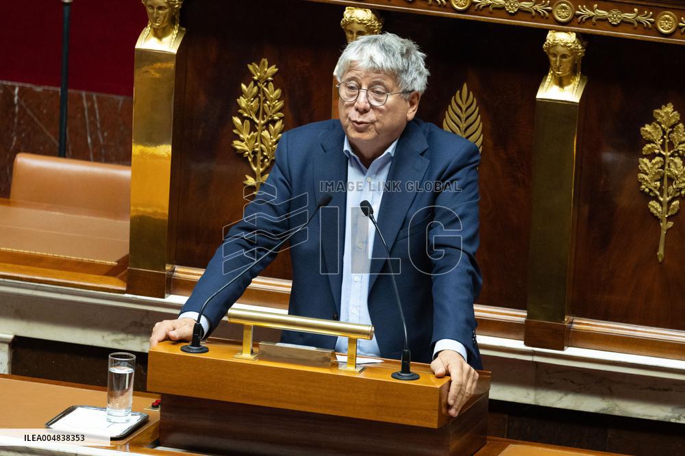 Debate about the 2026 State Budget at the National Assembly - Paris