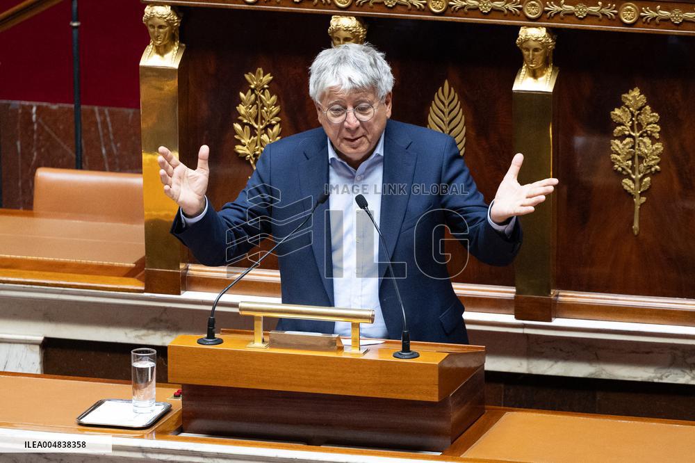Debate about the 2026 State Budget at the National Assembly - Paris