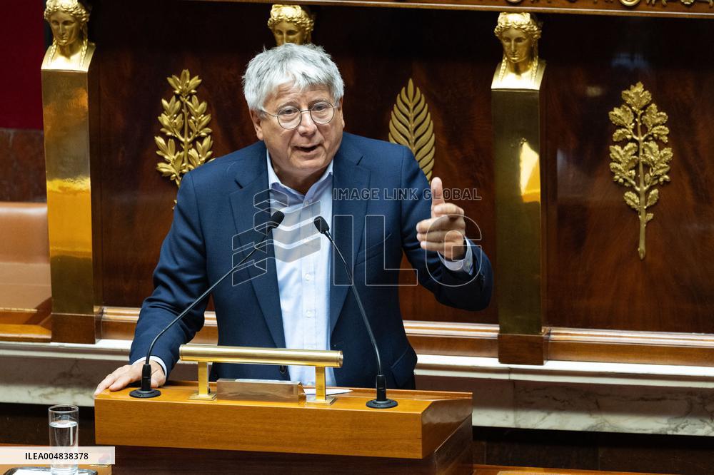 Debate about the 2026 State Budget at the National Assembly - Paris