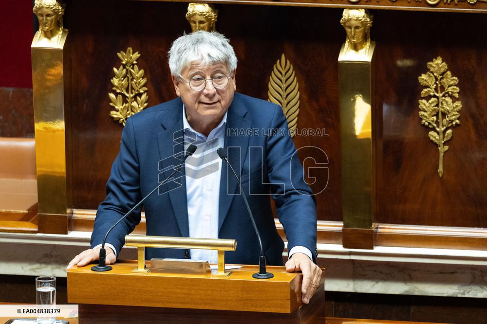 Debate about the 2026 State Budget at the National Assembly - Paris
