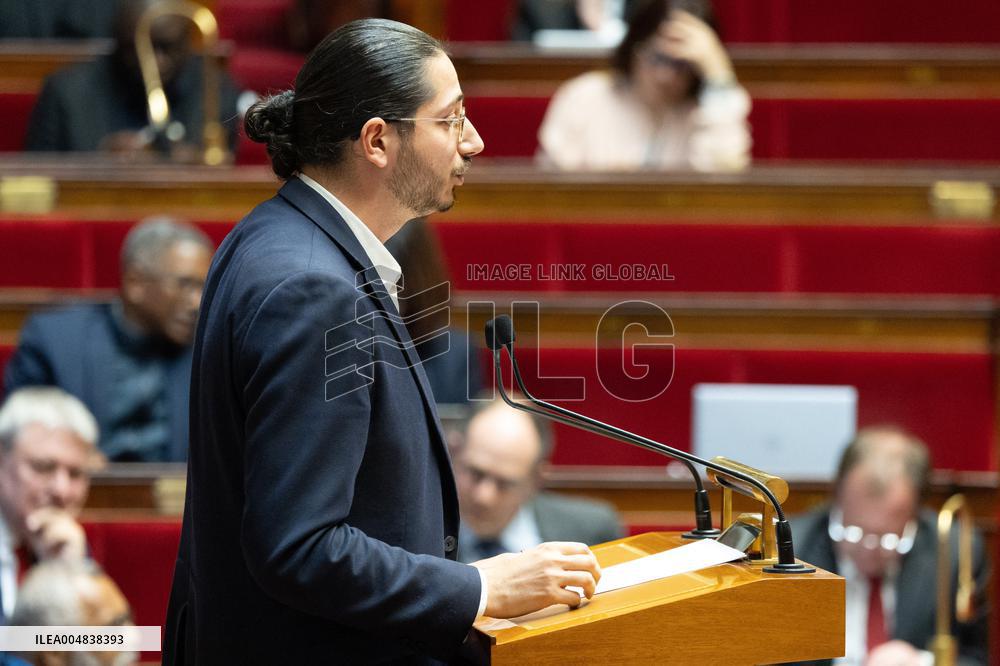 Debate about the 2026 State Budget at the National Assembly - Paris