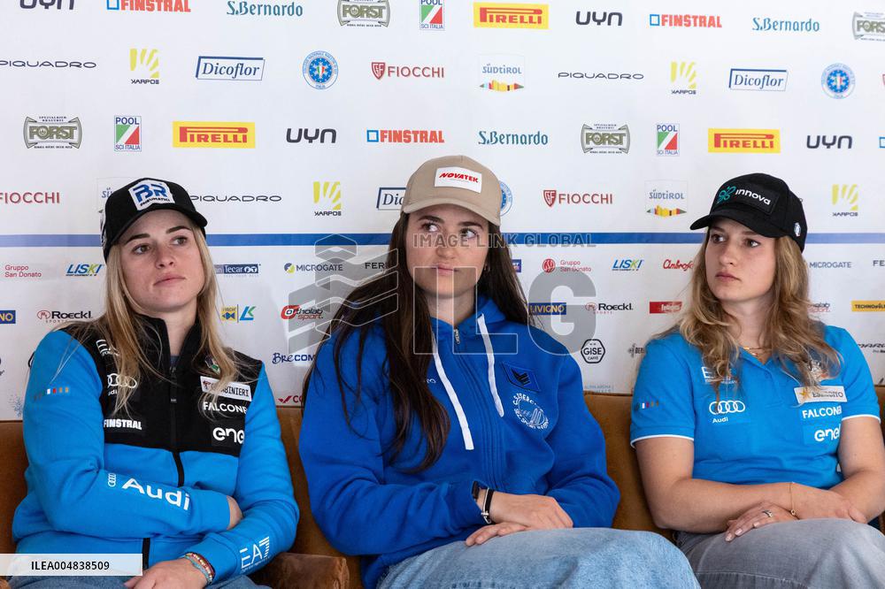 SPORT INVERNALI - Sci Alpino - 2026 Audi FIS Ski World Cup – Press conference Italy Teams Men/Women