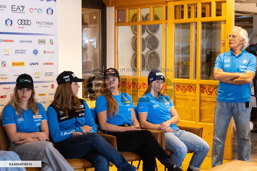 SPORT INVERNALI - Sci Alpino - 2026 Audi FIS Ski World Cup – Press conference Italy Teams Men/Women
