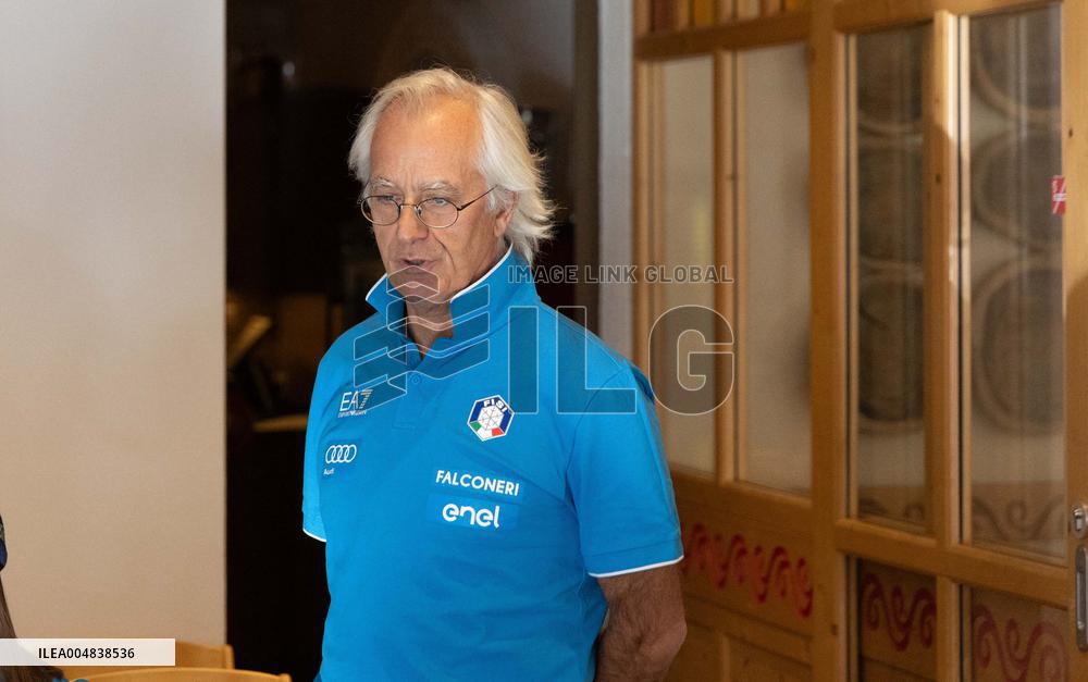 SPORT INVERNALI - Sci Alpino - 2026 Audi FIS Ski World Cup – Press conference Italy Teams Men/Women