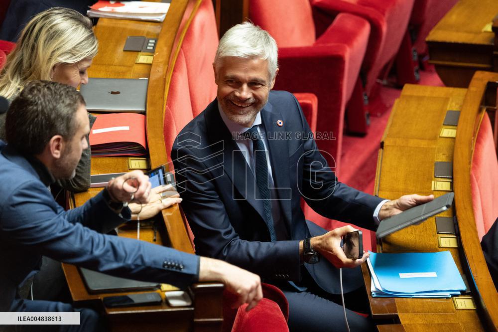 Debate about the 2026 State Budget at the National Assembly - Paris