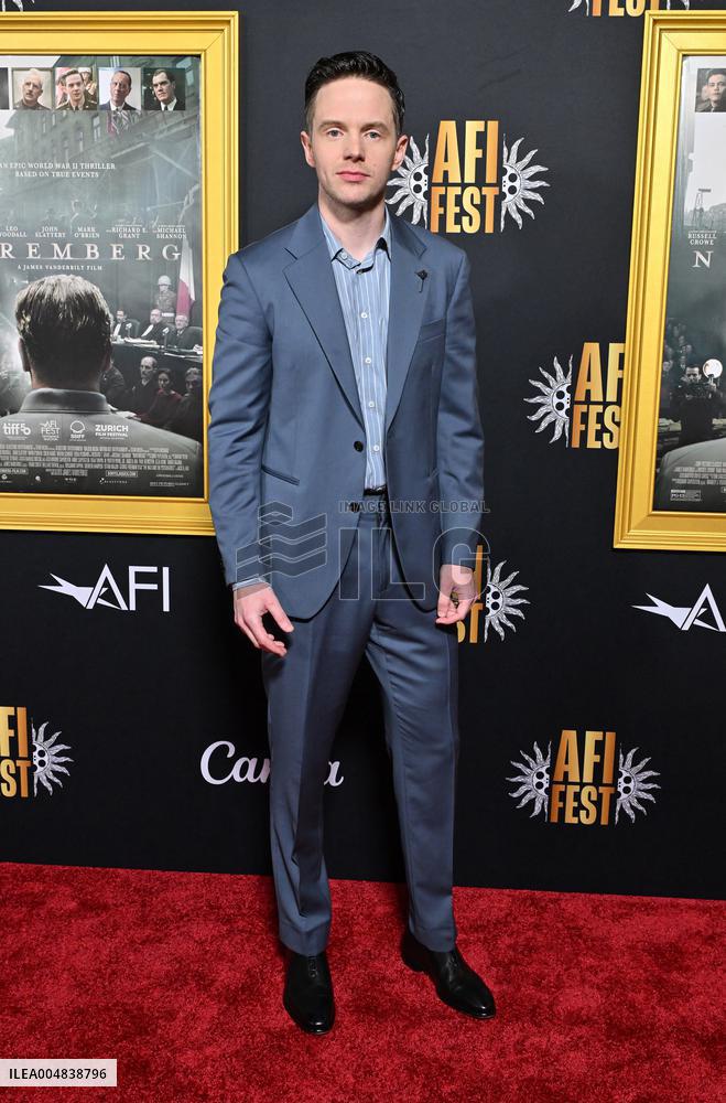 AFI Fest “Nuremberg" Premiere Screening