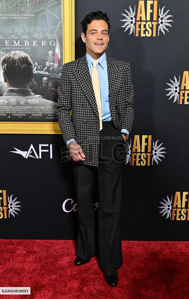 AFI Fest “Nuremberg" Premiere Screening
