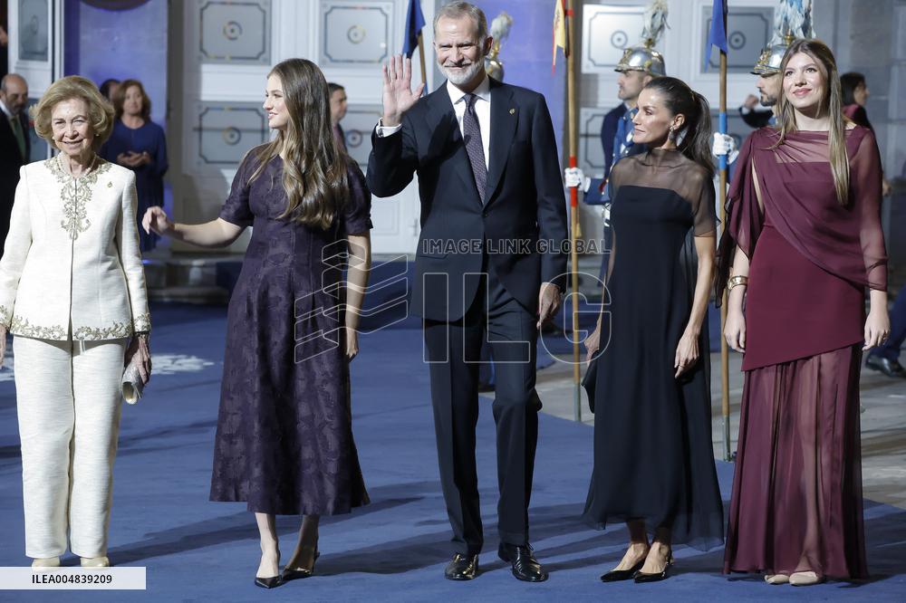 Princess Of Asturias Awards Ceremony - Spain