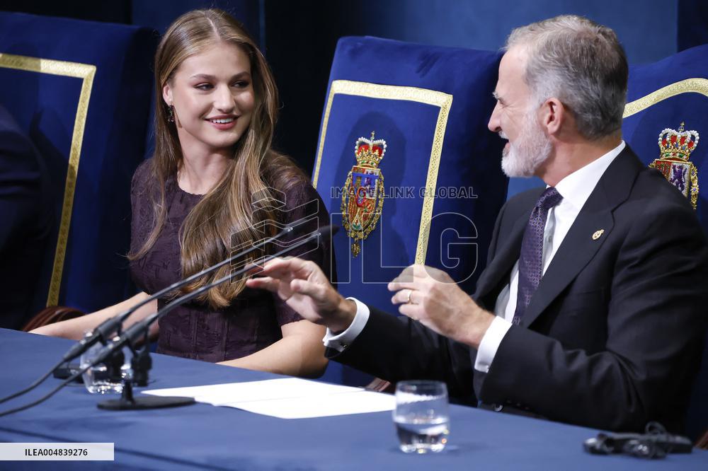 Princess Of Asturias Awards Ceremony - Spain