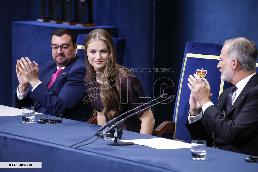 Princess Of Asturias Awards Ceremony - Spain