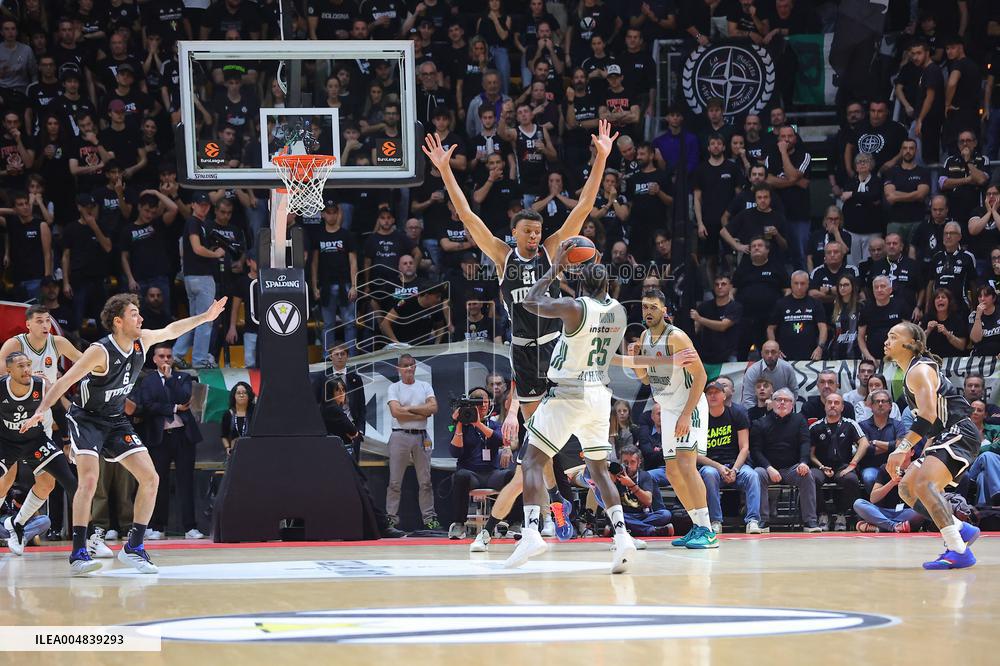 BASKET - Euroleague - Virtus Bologna vs Panathinaikos Atene