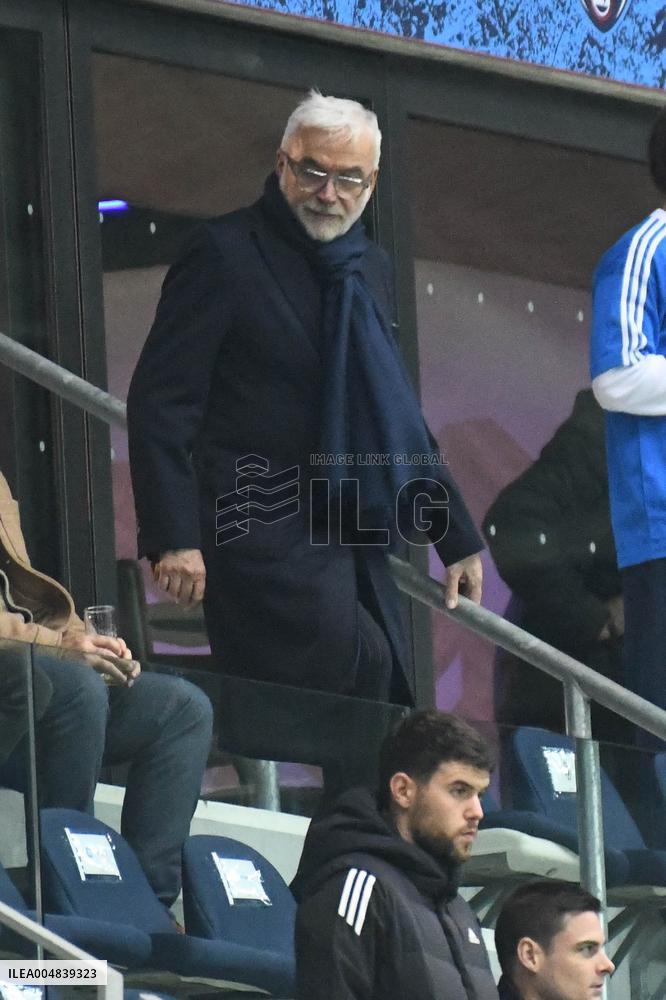 Pascal Praud At Paris FC v Nantes Match - Paris