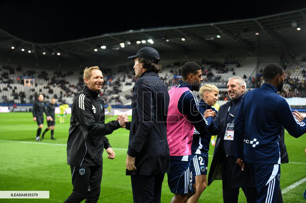 Antoine Arnault At Paris FC v Nantes Match - Paris