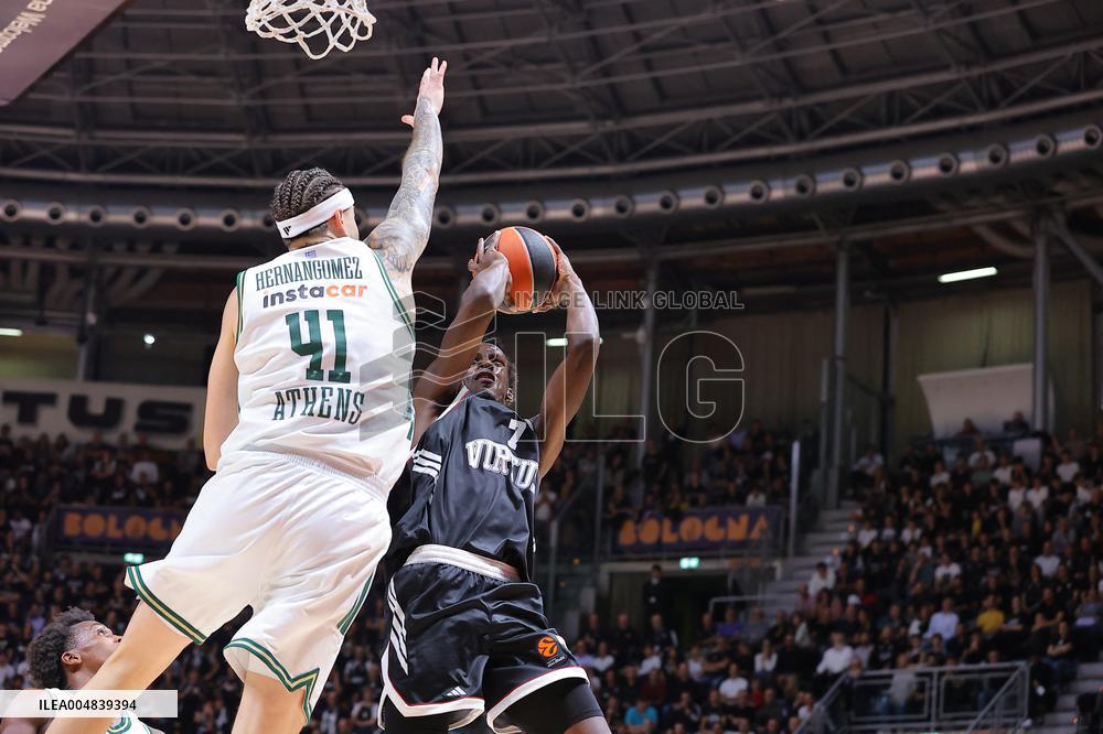 BASKET - Euroleague - Virtus Bologna vs Panathinaikos Atene