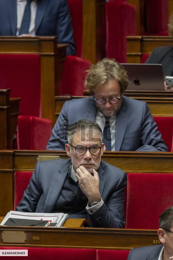 2026 State Budget Debate At French National Assembly - Paris