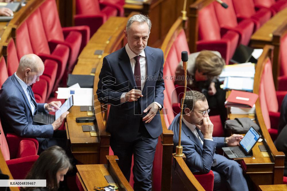 2026 State Budget Debate At French National Assembly - Paris