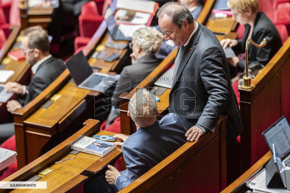 2026 State Budget Debate At French National Assembly - Paris