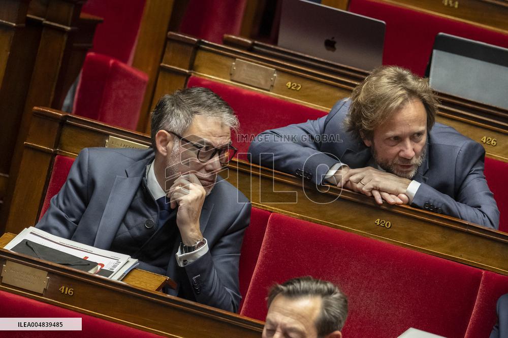 2026 State Budget Debate At French National Assembly - Paris