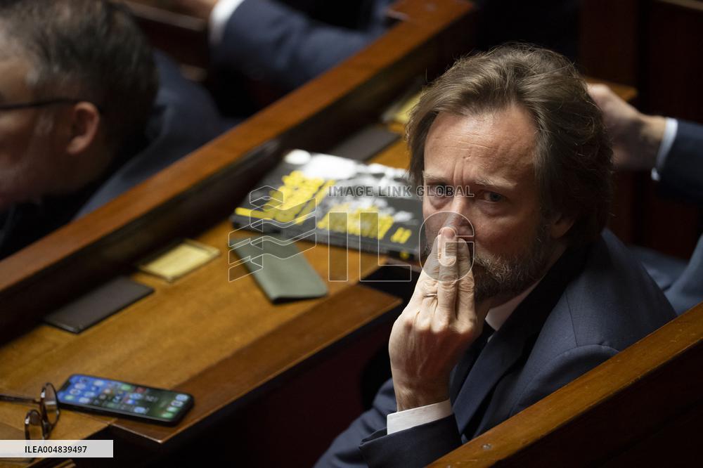 2026 State Budget Debate At French National Assembly - Paris