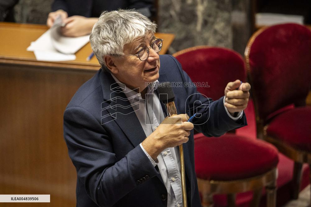 2026 State Budget Debate At French National Assembly - Paris