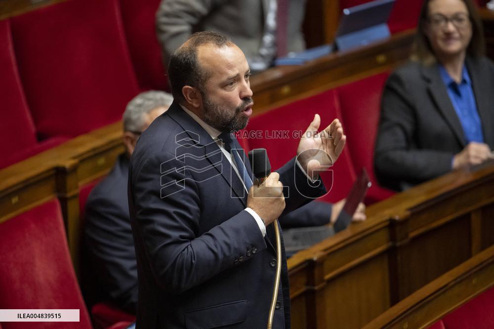 2026 State Budget Debate At French National Assembly - Paris