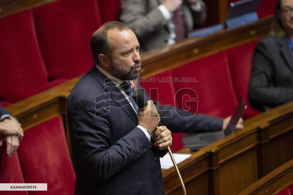 2026 State Budget Debate At French National Assembly - Paris
