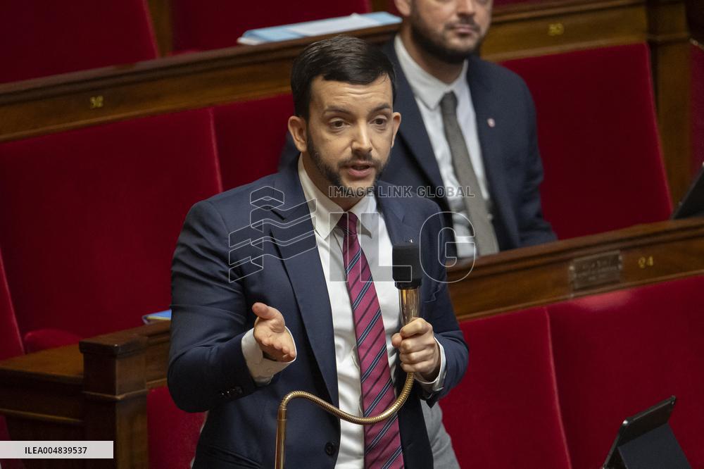 2026 State Budget Debate At French National Assembly - Paris