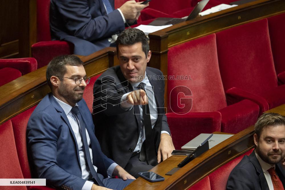 2026 State Budget Debate At French National Assembly - Paris