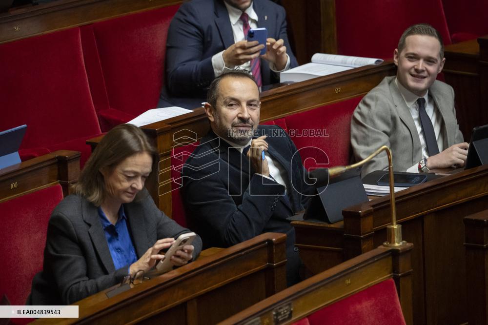2026 State Budget Debate At French National Assembly - Paris