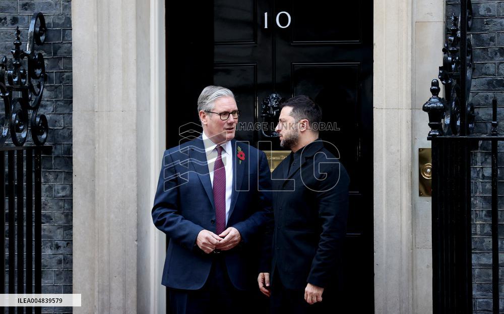 PM Keir Starmer Welcomes President Volodymyr Zelensky For Meeting Of Coalition of the Willing Allies - Londo