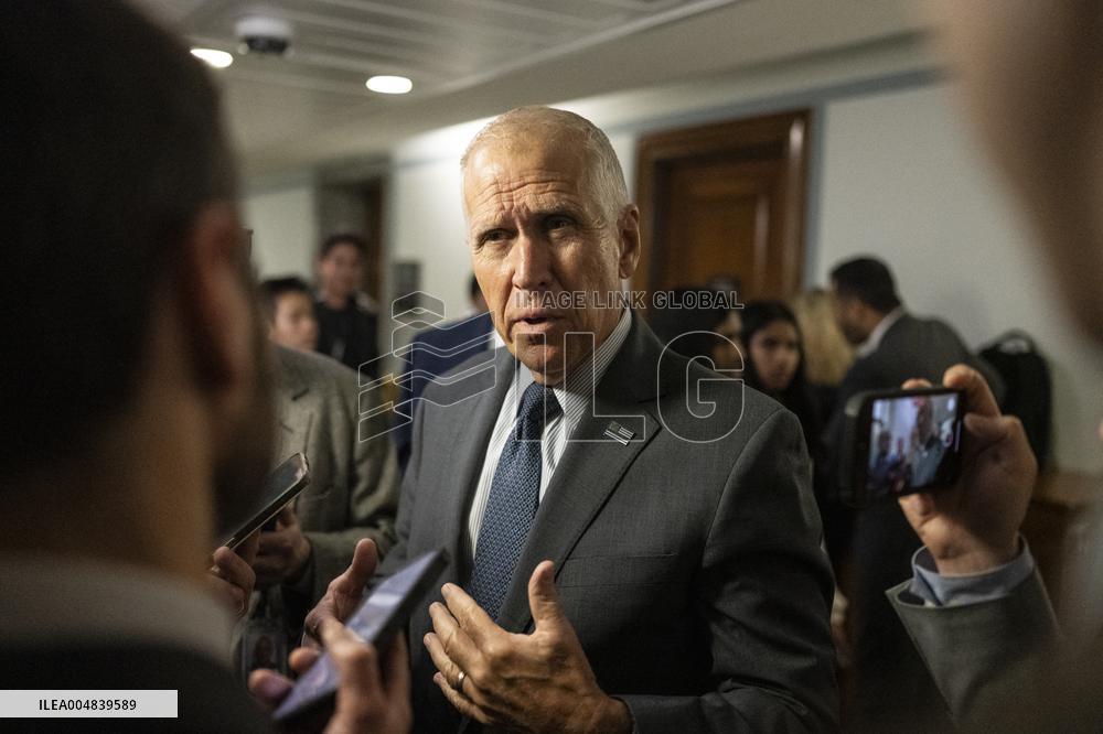 US Senators Speak To Reporters - Washington