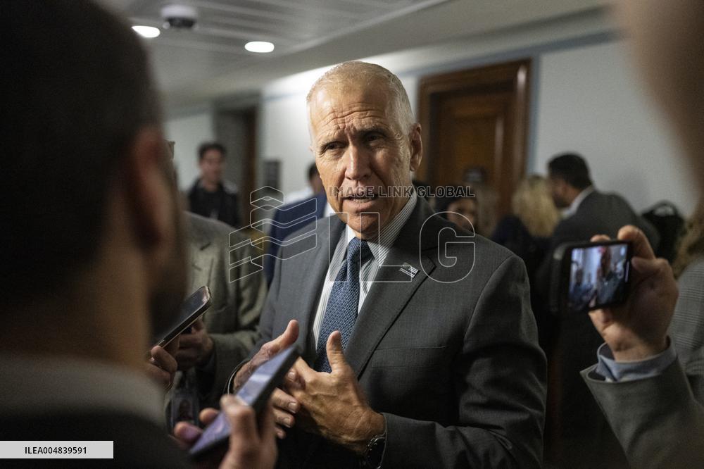 US Senators Speak To Reporters - Washington