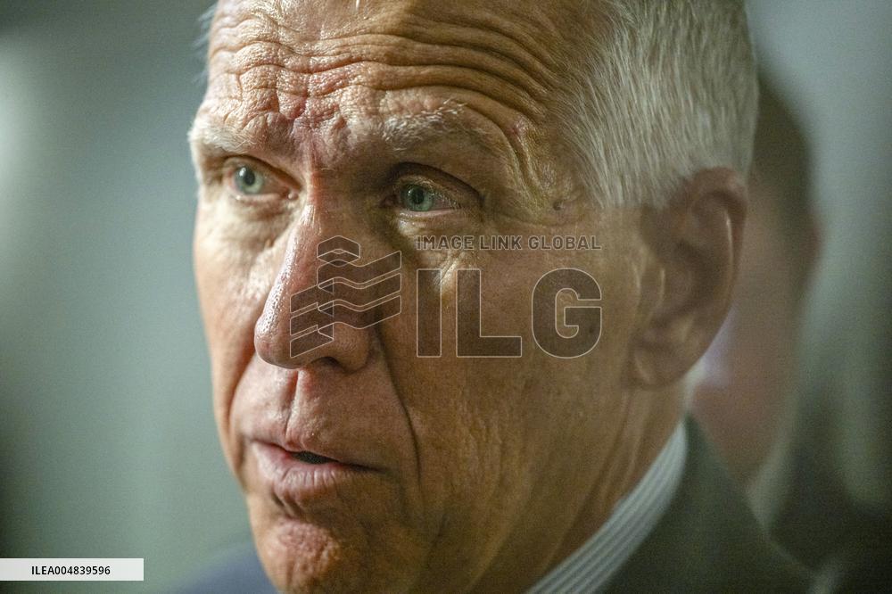 US Senators Speak To Reporters - Washington