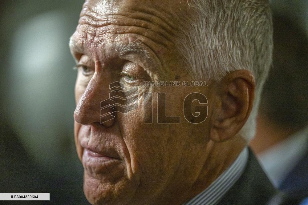 US Senators Speak To Reporters - Washington